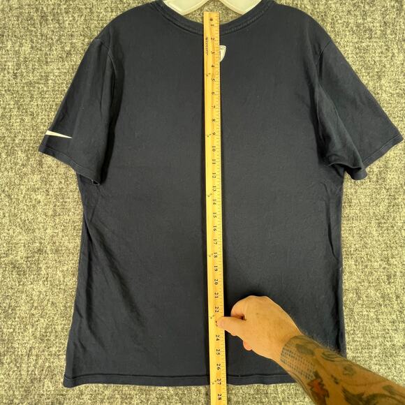 Denver Broncos Shirt Mens Large Nike Tee NFL Football  Dri Fit Athletic Cut - Picture 8 of 9